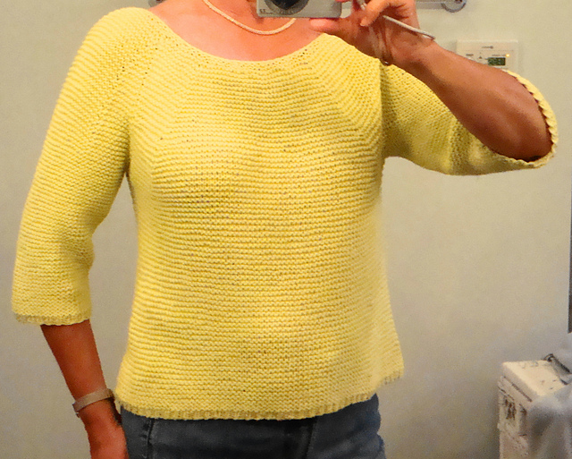 Allegra 3 Garter Stitch Pullover