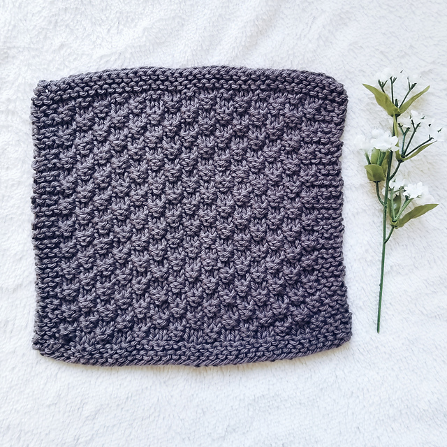 Walnut Knit Dish Cloth