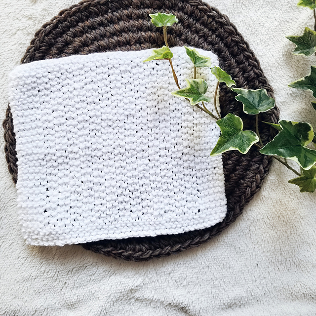 Shiplap Knit Dish Cloth