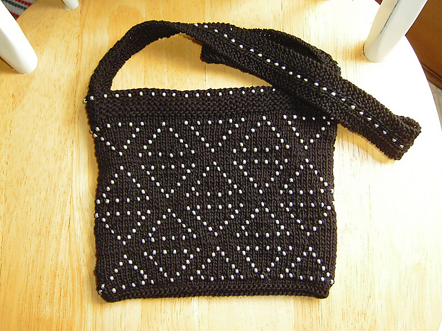 Beaded handbag