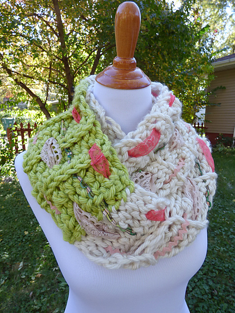 Multi-media Infinity Scarf