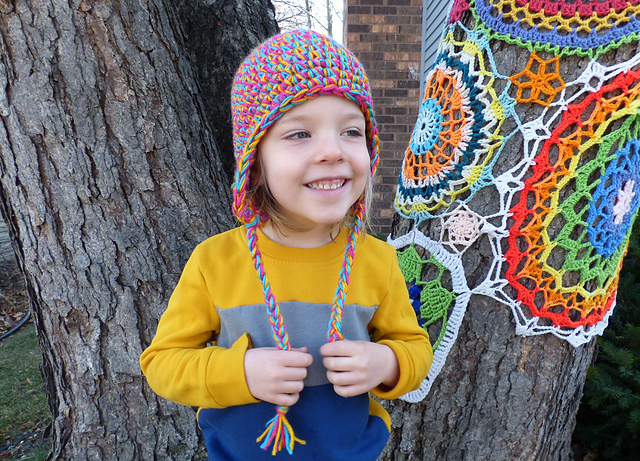 Scrappy Ear Flap Hat