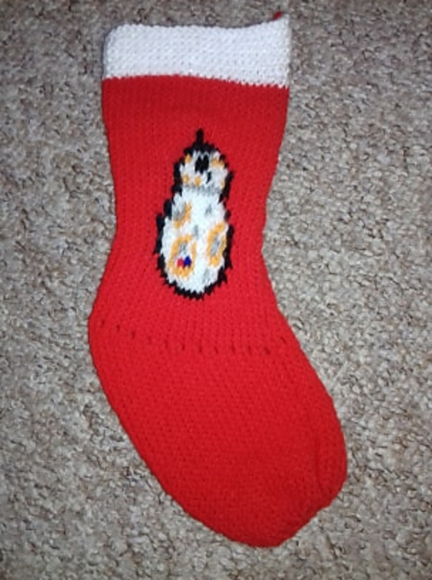 Star Wars BB8 and R2D2 Christmas Stocking