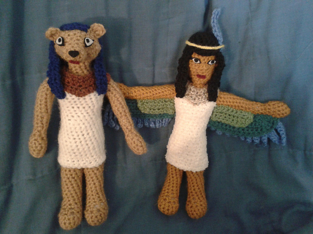 Egyptian Gods: Ma'at and Sekhmet