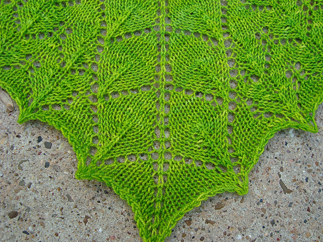 Wild Ivy Shawl