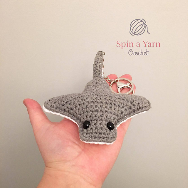 Ralph the Ray Amigurumi