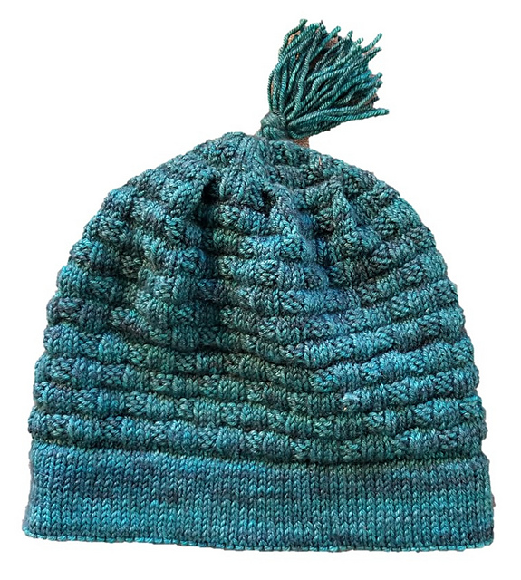 Four Square Basketweave Hat