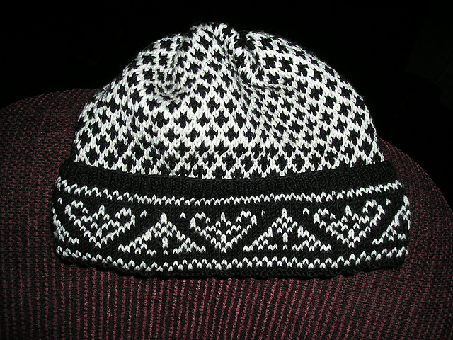 5 Toque with Wide Border