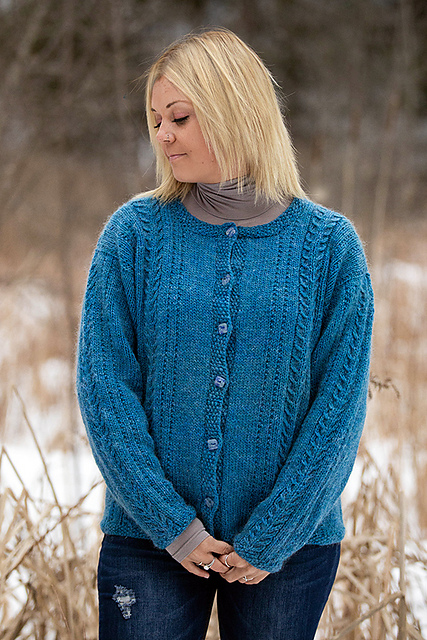 Cable Cardigan