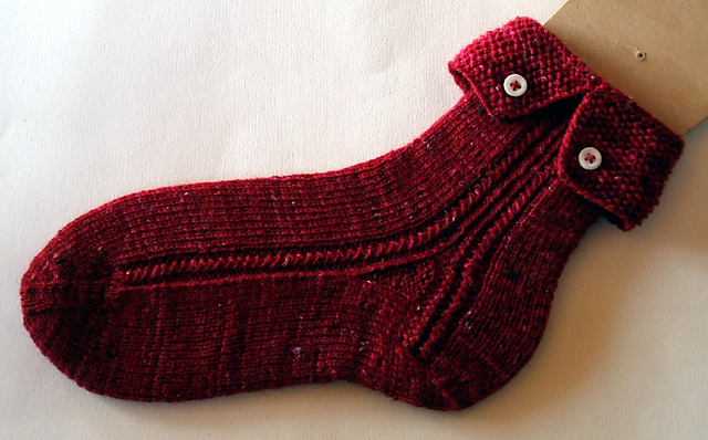 Button Down Socks