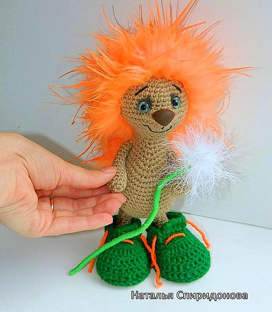 Hedgehog moppet