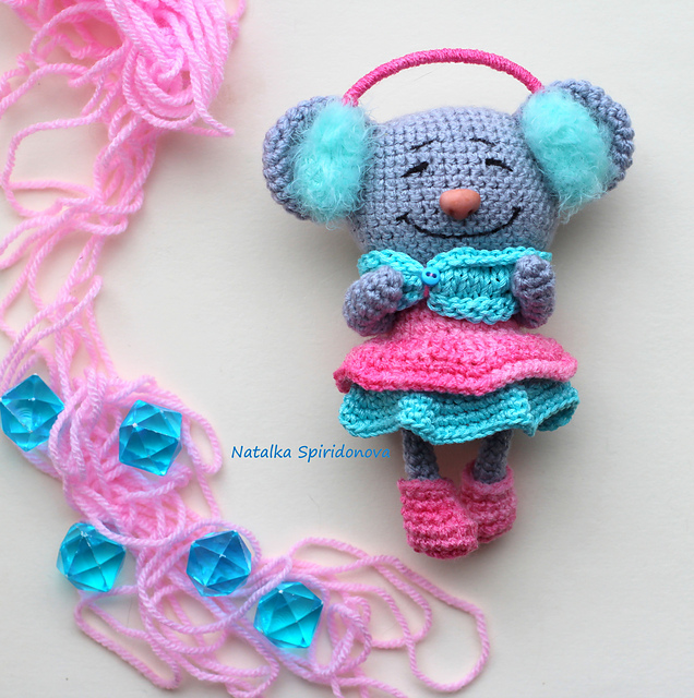 mouse with headphones