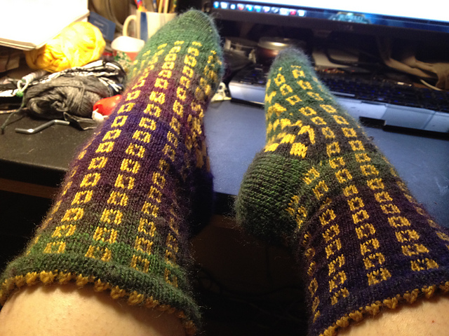Art Nouveau Drazi Socks