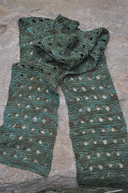 Loopy Twist Scarf