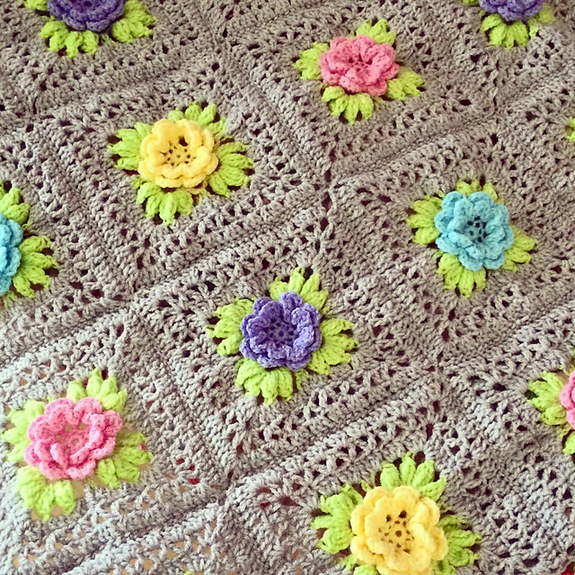 Country Garden Blanket