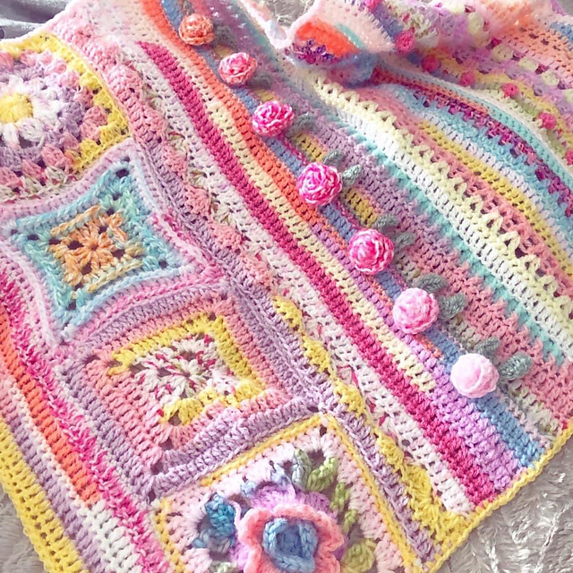 Happy Scrappy Blanket
