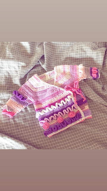 Ruffles & Rose Cardigan