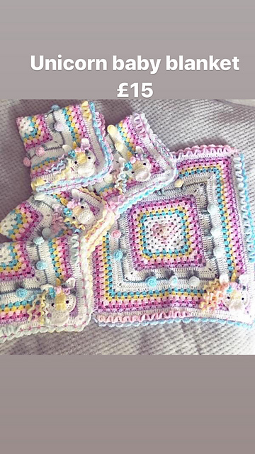 Unicorn Love Blanket