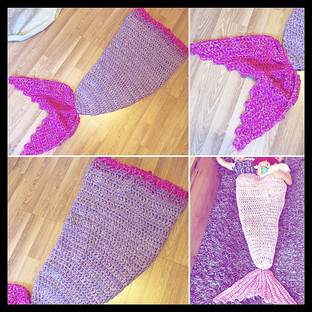 Mermaid Tail Blanket