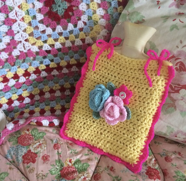 Hot water bottle cover
