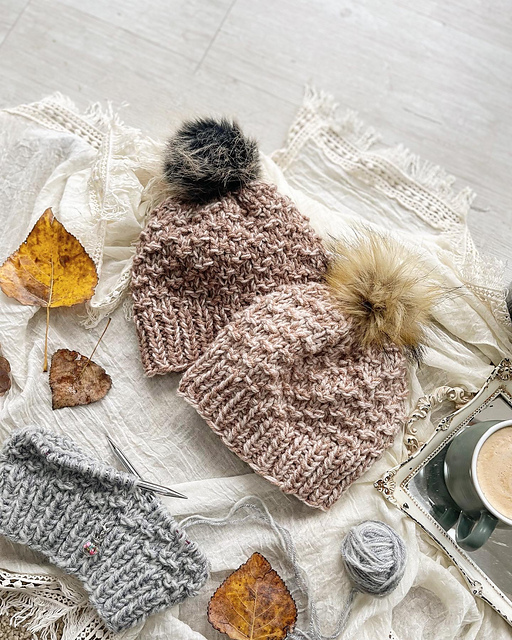 Purl Bump Hat