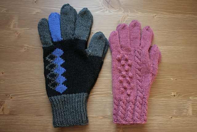 A couple gloves