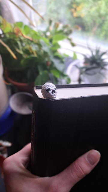 Skull & Spine Bookmark
