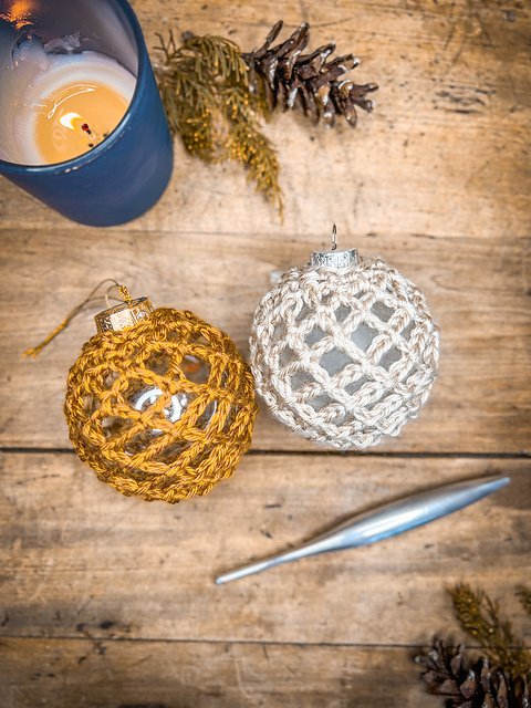 Mesh Christmas Bauble