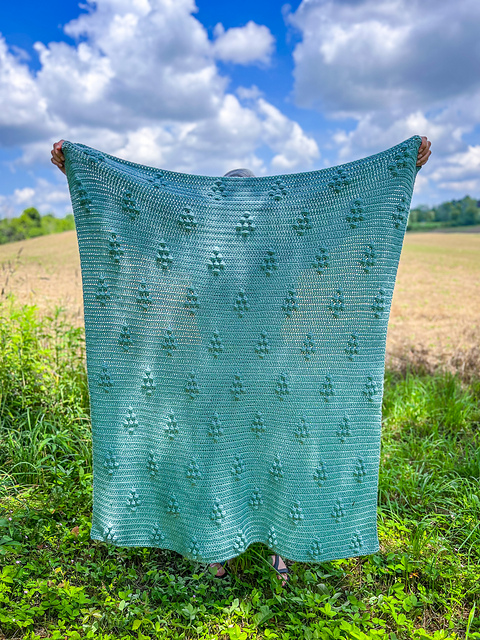 Pine Tree Throw Blanket