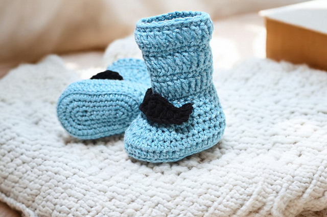 Baby Moustache Slipper