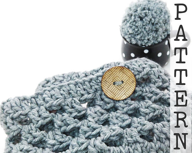 Easy Square Lace Cowl