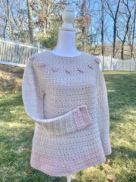 Spring Equinox Adult Pullover Sweater Blouse