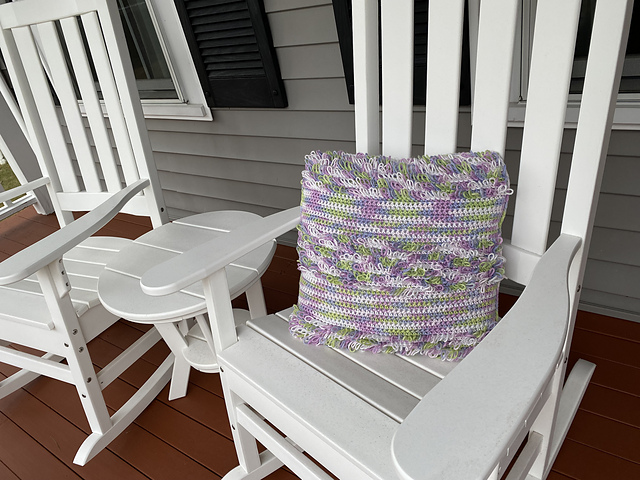 Lazy Loops Pillow
