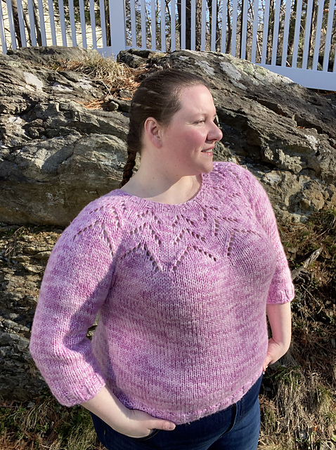 Crystal Chevron Sweater