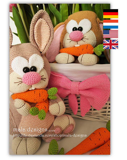 Ravelry: Frühlingshasen pattern by Mala Designs