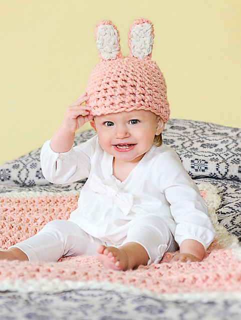 Bunny Hat and Blankie