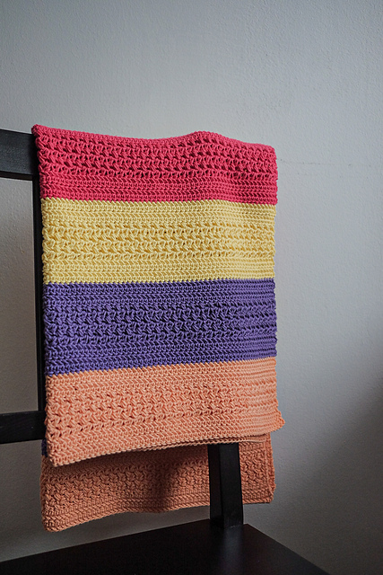 Bright Baby Bean Blanket