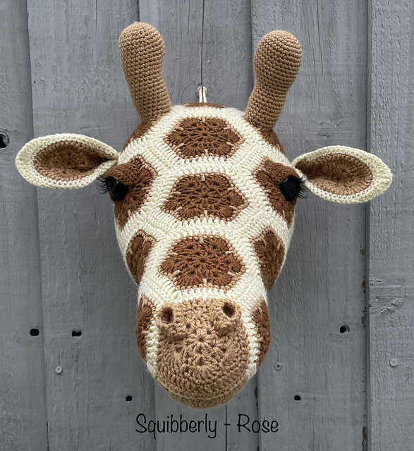 Ravelry: Gerald the African flower giraffe head pattern by selina page