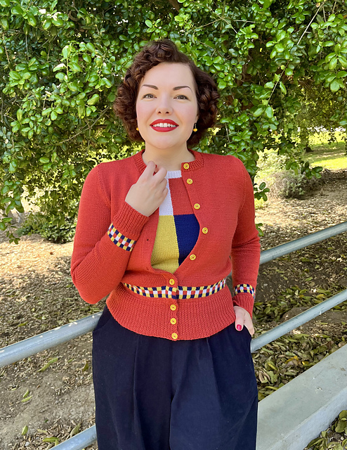 The Technicolor Cardigan