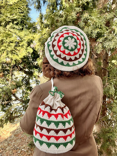 Bunting Beret & Purse