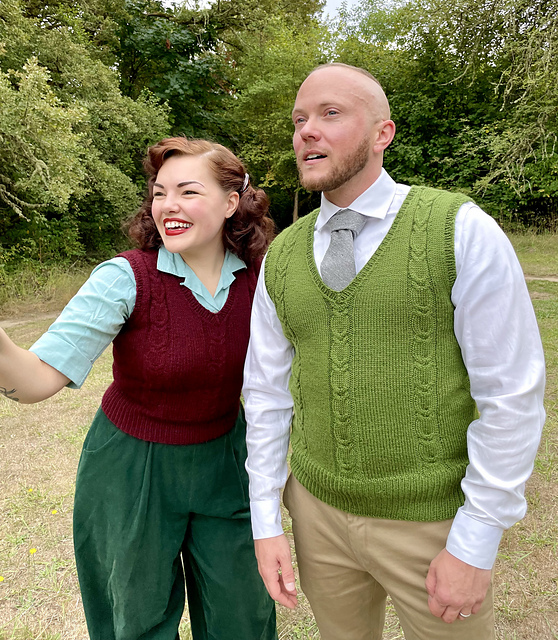 Ravelry: The Darrowby Vest pattern by Sydney Roseweck