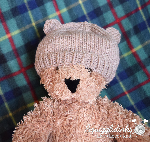 Baby Bear Knit Hat