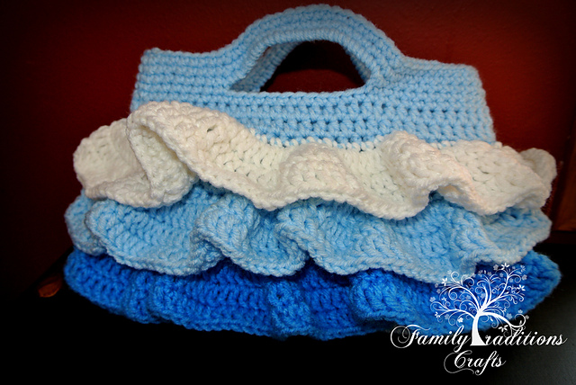 Ruffle Purse
