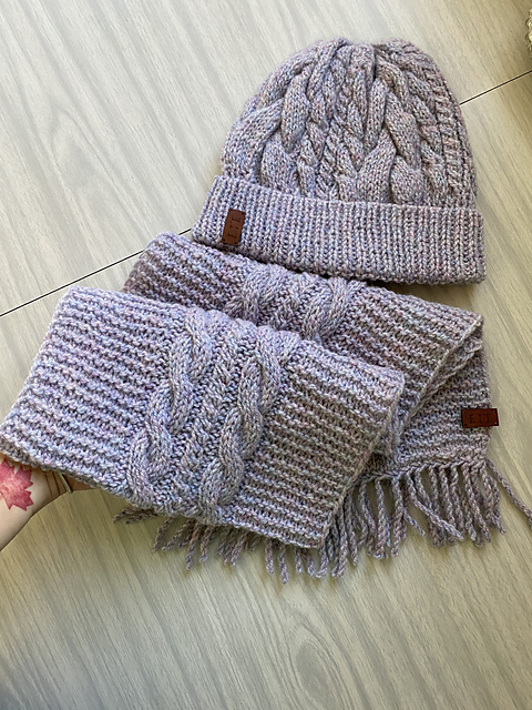 Nordic fisherman's scarf