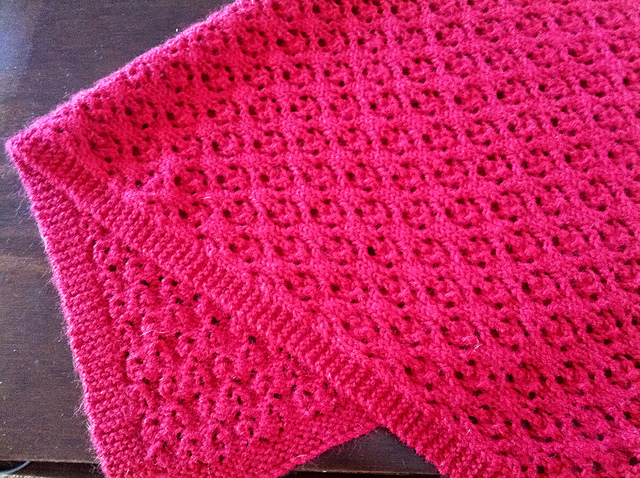 Snowflake Lace Pram Cover