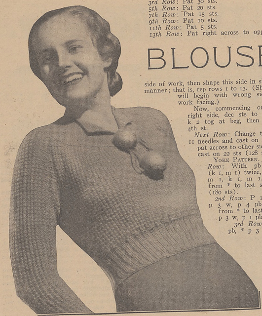 Pom Pom Blouse-Jumper