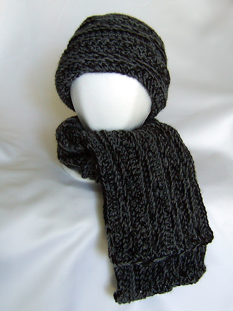 Ridged Bi-Color Hat