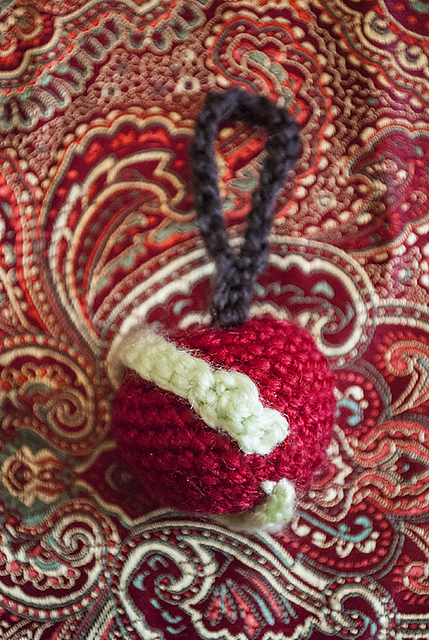 Apple & Serpent Ornament