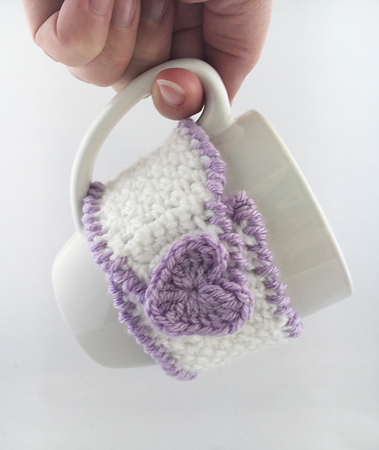 Valentine's Cup Cozy
