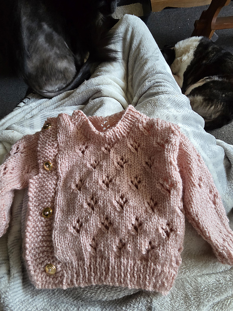 Pretty baby sweater
